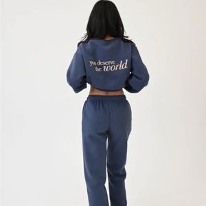 BRAND NEW The Happy Camp3r You Deserve The World Sweatshirt